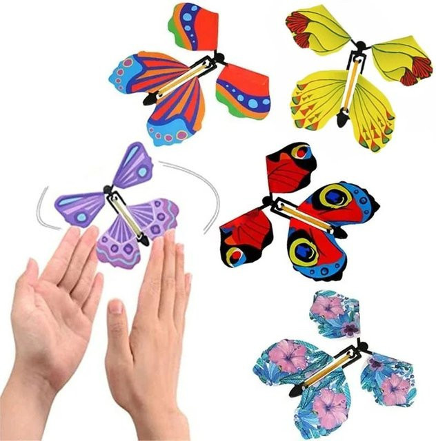 soulbao Magie Fliegende Schmetterling Lesezeichen, Bunt / Mehrfarbig, 10/20-teiliges Set - Bild 1