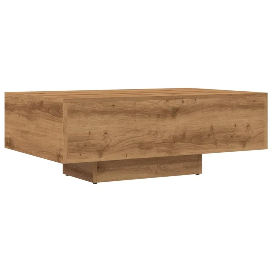 vidaXL Couchtisch modern in Artisan-Eiche, B/T/H: 85 x 55 x 31 cm, Holzwerkstoff, Braun - Bild 2