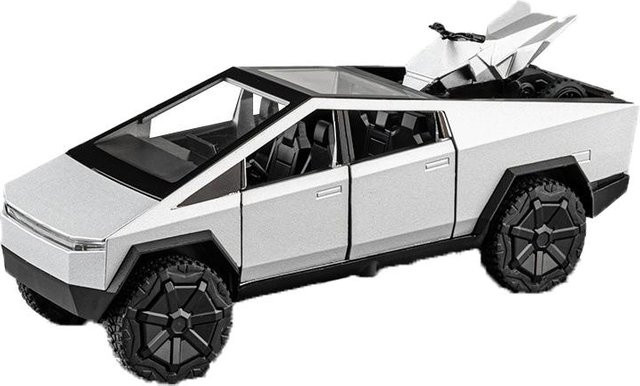 Linyi toy car LKW-Modell, 1:32, Legierung Druckgussauto mit ATV, mit Licht und Sound, ab 14 Jahren - Bild 1