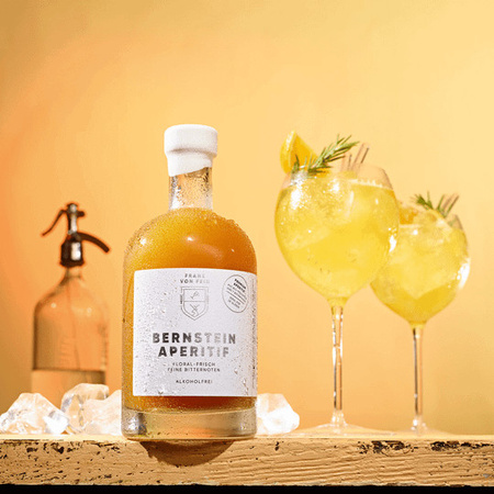 Franz von Fein Alkoholfreie Spirituose Bernstein Aperitif 0,5 l