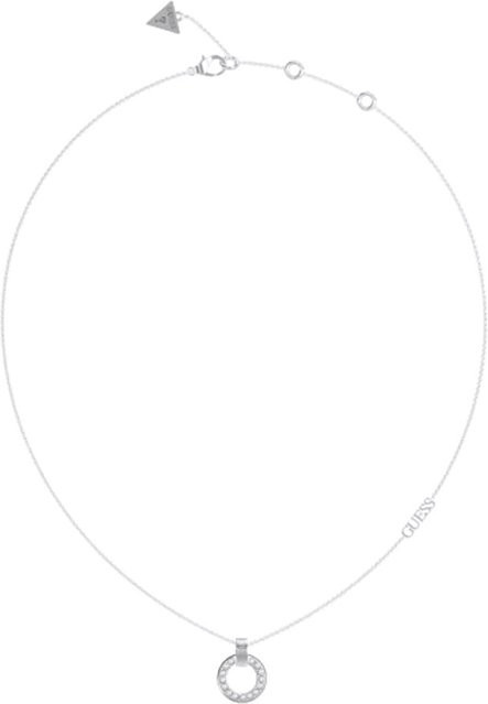 Guess Halskette Edelstahl, Silber, Kristall, Zirkonia, Damen - Bild 1