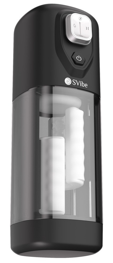SVibe Masturbator IKON für vollautomatischen Handjob in Schwarz - Bild 4