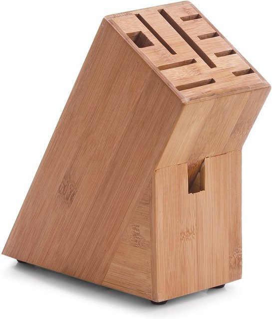 Zeller Present Messerblock Bamboo in Braun B/T/H: 22,0 x 22,0 x 9,0 cm - Bild 1