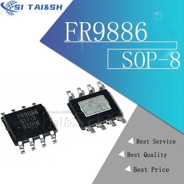 Si Tai&SH 10er Set SMD Power Chip SOP-8 in Schwarz - Bild 1