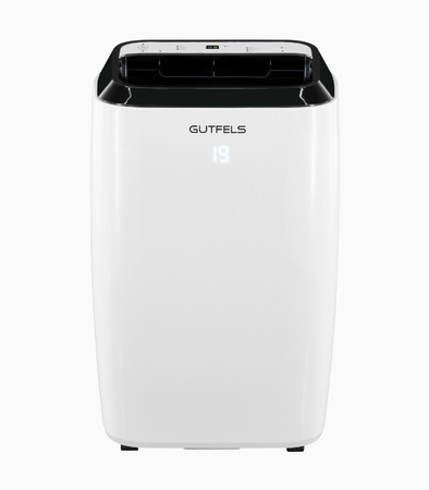 Gutfels Monobloc Klimagerät in Weiß mit Fernbedienung und Schlauch
