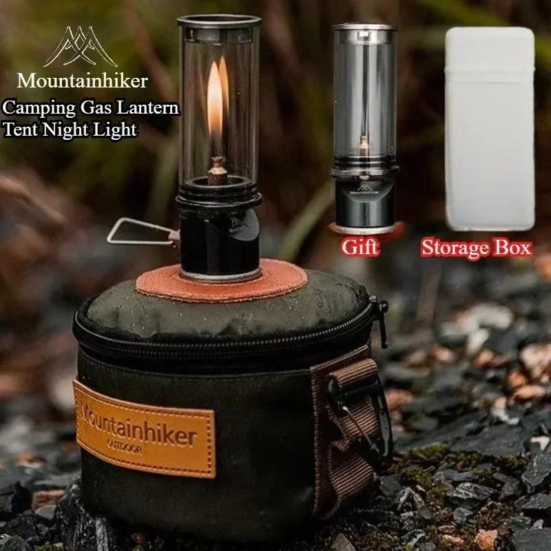 MOUNTAINHIKER Campinglampe Winddichte Gaskerzenlampe für Zeltbeleuchtung und Outdoor - Bild 3