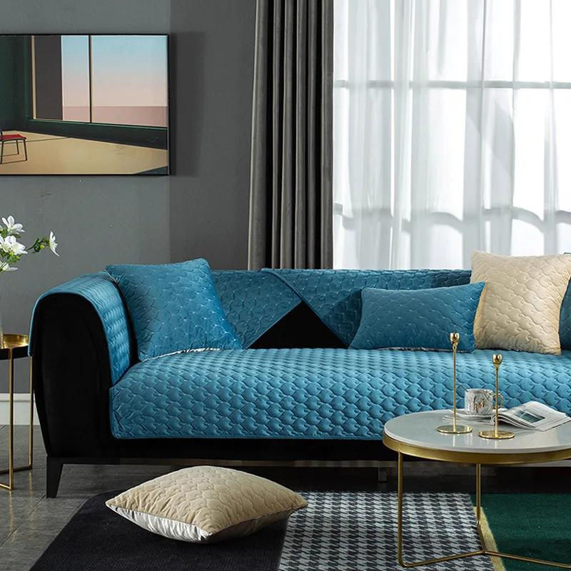 Rutschfeste Kurzplüsch-Sofamatte von Your Warm Home als warme Winter-Sofadecke für dein Wohnzimmer, B/B: 110 x 240 cm - Bild 2