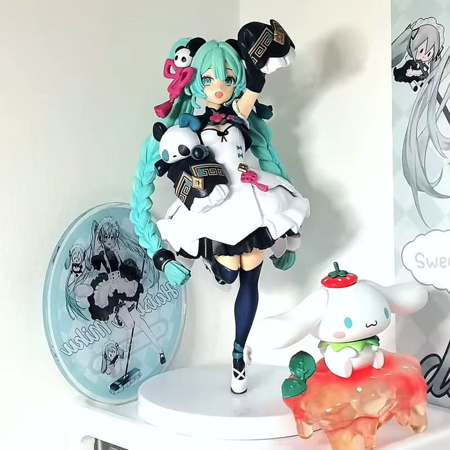 Bandai Hatsune Miku Neko T-Shirt Version, Anime Actionfigur, 20cm - Bild 4