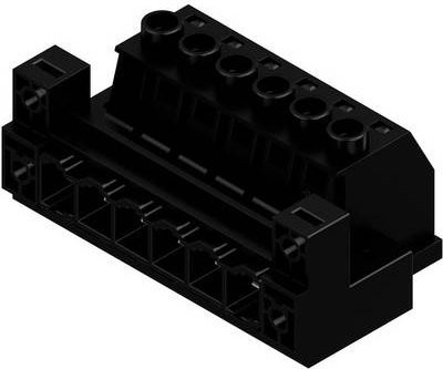 Weidmüller Stiftgehäuse-Kabel 2838130000 Schwarz 20 Stück - Bild 1