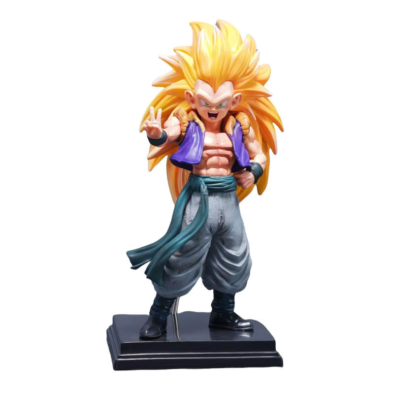 Bandai Dragon Ball Anime Figur Gotenks als PVC Statue in Mehrfarbig, Höhe: 22 cm - Bild 2