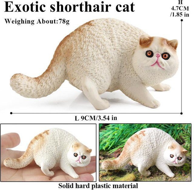 Oenux Katzenmodell Siam Devon Rex Sphynx Ragdoll Perser Actionfigur ab 3-6 Jahren - Bild 1