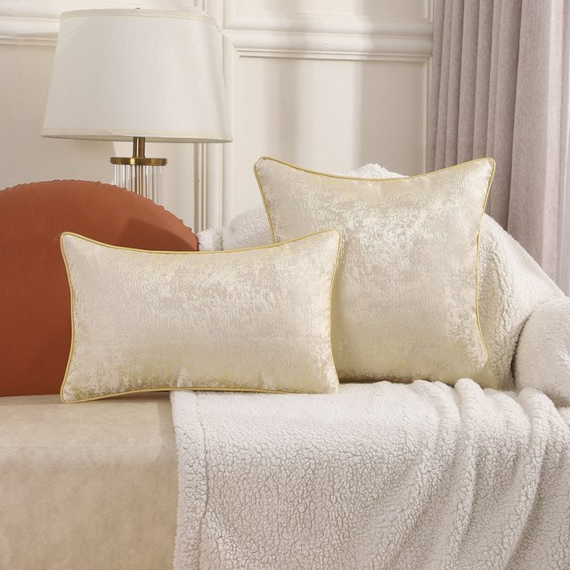 Miater Sofakissenbezug Beige, Rechteckig, Breite: 30 cm, Länge: 50 cm - Bild 1