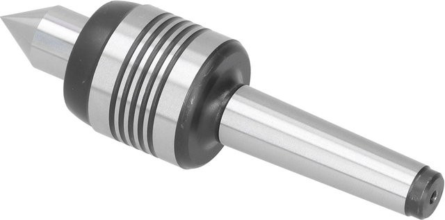 TOMTOP Morsekonus Zentrierspitze mitlaufend für Drehbank, MK2, 5? Slot, Farbe: Silber, Material: Stahl - Bild 1