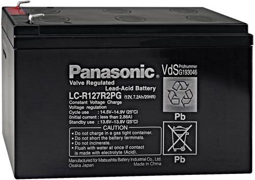 Schneider Electric Spezial-Akku Blei-Gel 12V 7.2Ah in Schwarz - Bild 1