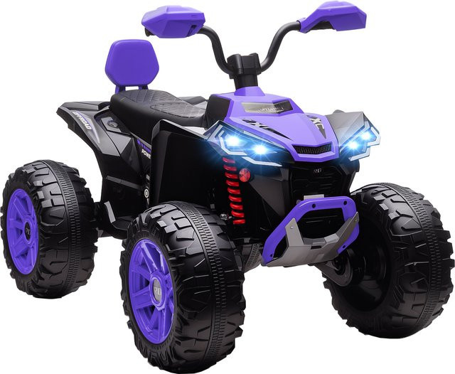 AIYAPLAY Elektro Quad für Kinder, 2 Sitzer, Lila, ab 3 Jahre - Bild 1