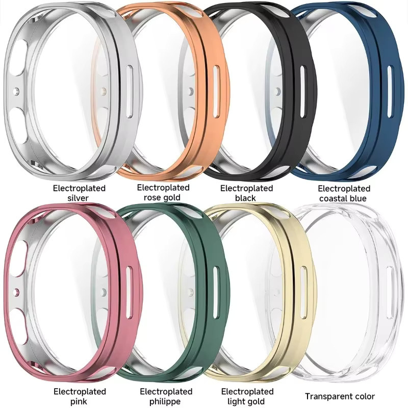 CAOWTAN Schutzhülle für Samsung Galaxy Watch 8 Classic, TPU, Schwarz - Bild 4