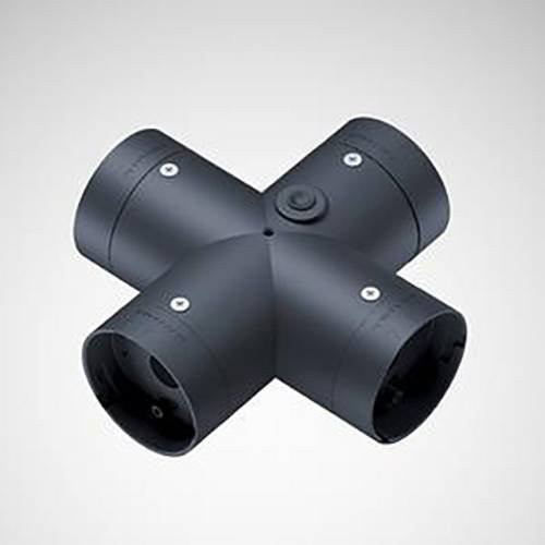 Trilux Tugra X-Conn. Alu 05 X-Verbinder in Schwarz aus Aluminium und Edelstahl - Bild 1