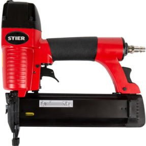 Stier Druckluftnagler SKN-15/50 für Stauchkopfnägel 15-50 mm in Rot - Bild 1