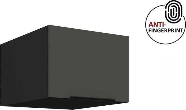 Küchen Aufsatzschrank ARIA in Graphite matt, wandmontiert, Breite: 50 cm - Bild 1