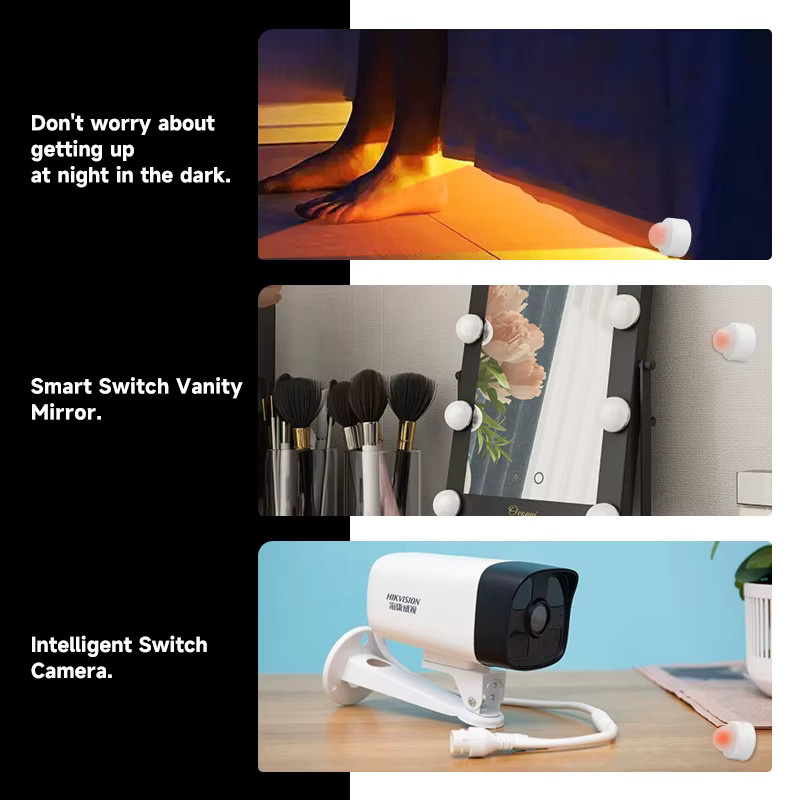 Tuya Zigbee PIR Infrarot Bewegungsmelder Smart Home Sensor in Weiß für Alexa und Smart Life (benötigt Gateway) - Bild 3