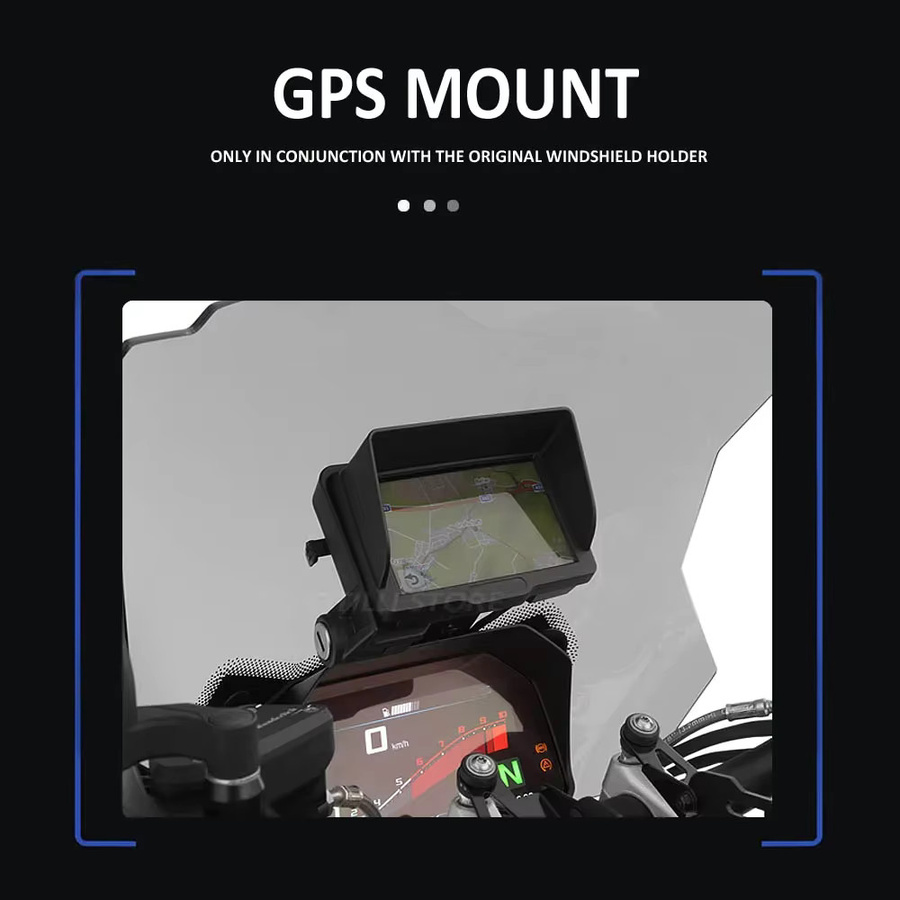 Otilli Smartphone und GPS Halterung für BMW R1250RS in Schwarz - Bild 2