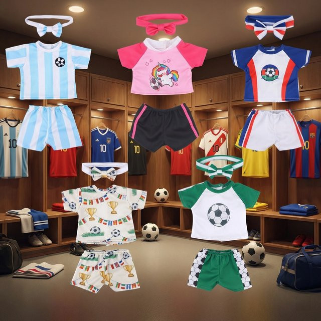 unserer Generation Fußball-Sportanzug, Puppenkleidung, Zubehör - Bild 1