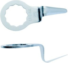 Fein Hobby-Schneidmesser in gerader Form aus Metall, Farbe: Silber, Schneidenlänge: 27 mm - Bild 1