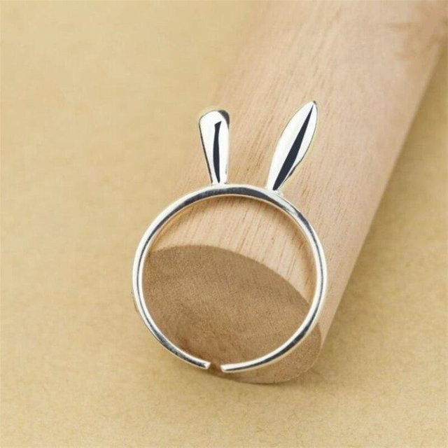 Season Gate Ring 925 Silber, Hasenohren, Damen - Bild 1
