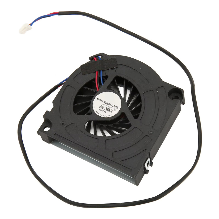 Delta CPU-Lüfter KDB04112HB in Schwarz, 12 V, 0,07 A, 3-polig, aus Aluminiumlegierung und ABS - Bild 2