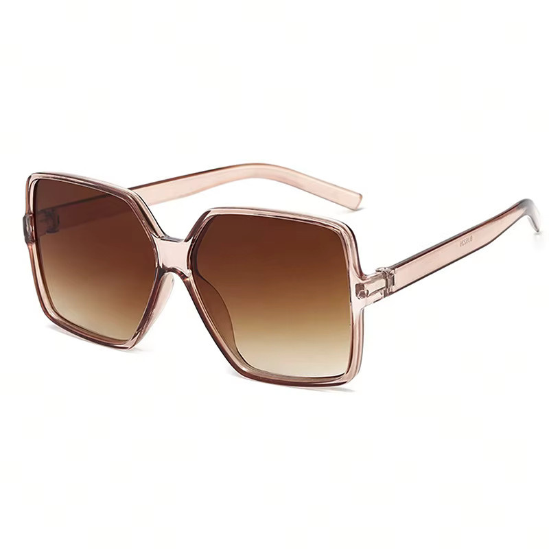 ZXWLYXGX Sonnenbrille, Damen, Vollrand, Kunststoff, Square, Übergroß - Bild 2