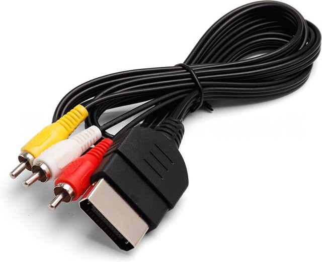 RCA-AV-Audio-Video-Kabel für Microsoft Xbox Spielekonsole und Controller - Bild 1
