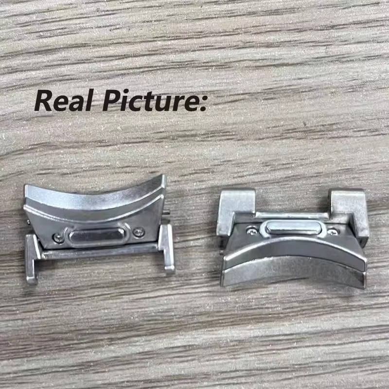 HQstrap Quick Fit Connector für Samsung Galaxy Watch, Edelstahl, Silber - Bild 2