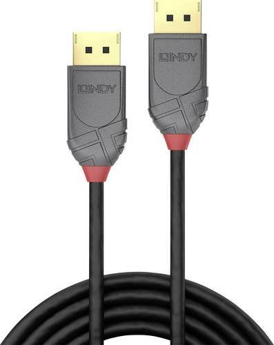 Lindy DisplayPort Anschlusskabel 8K UHD Schwarz 0,50 m - Bild 1