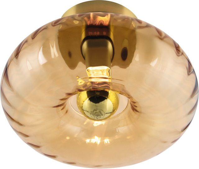 Osram Decor Gold Deckenleuchte aus Glas und Metall in Gold/Messing mit E27 Fassung - Bild 1