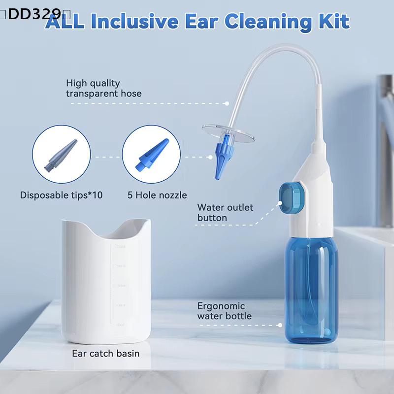 JETTING Ohrreinigungsset, manuelles Ohrspül- und Spülsystem, Unisex - Bild 2