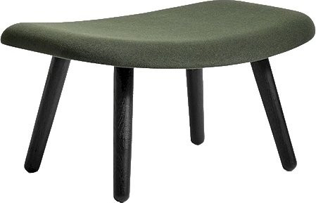 HAY About A Lounge Ottomane Aal 03 in Orange mit Kvadrat Stoff - Bild 1