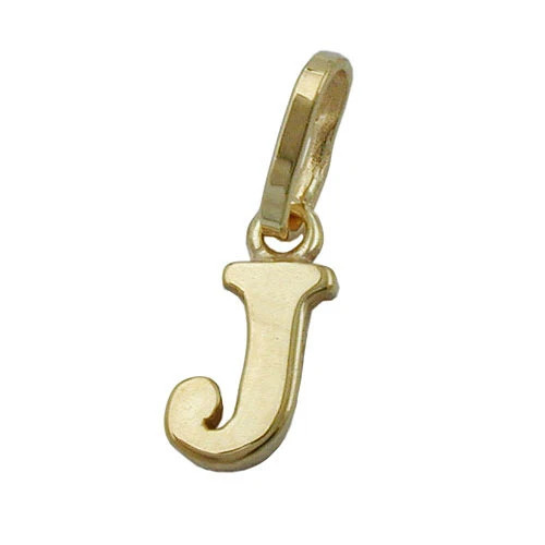 Colfem Anhänger Buchstabe J, Gold 375, Unisex - Bild 1