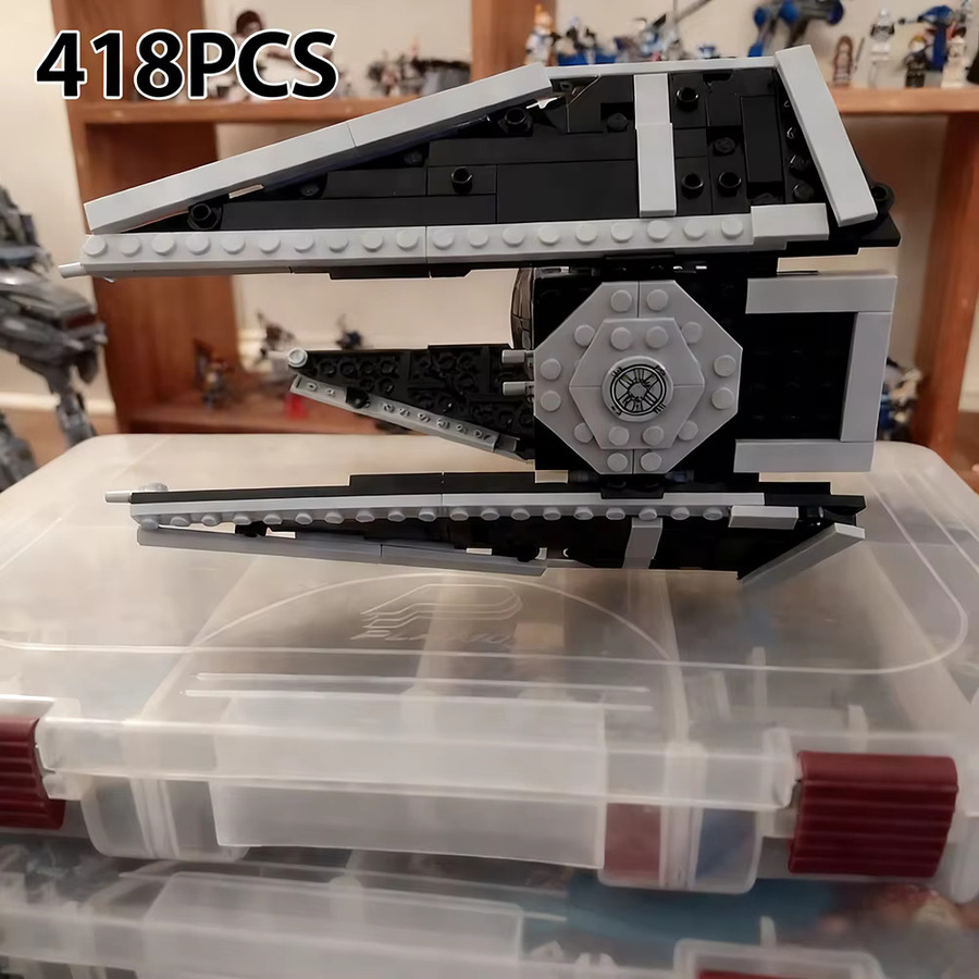 Potdemiel TIE Fighter Bausatz, Star Wars, Weltraum, 418 Teile, ab 14 Jahre - Bild 5