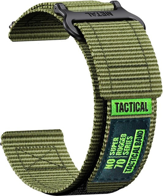 Uhrenarmband Nylon, Klettverschluss, 20 mm, Unisex - Bild 1