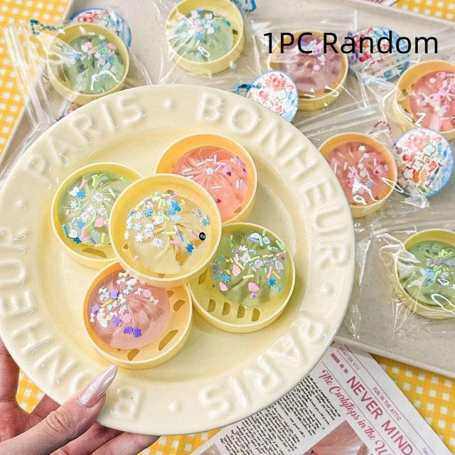 Mini-Knödel mit Dampfbrötchen Maltose Slow Rebound Spielzeug, Weiches Stressabbau Squeezable Spielzeug, Fidget Sensorisch - Bild 1