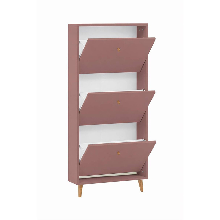 Schildmeyer Schuhkipper Bjarne 3er Mauve B/H/T: 59,8 x 131 x 19,55 cm - Bild 4