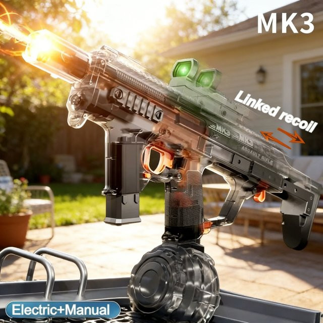 CTMA Sommer-Outdoor MK3 Elektrische Wasserpistole, mit Blitzlicht - Bild 1
