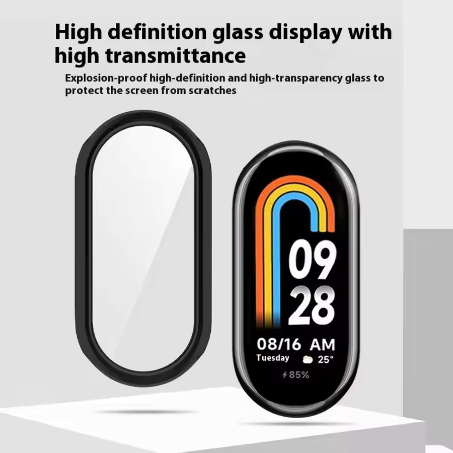 Xiaomi Silikon-TPU-Hülle für Mi Band 10/9/8, Schwarz, Unisex - Bild 3