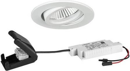 Brumberg LED-Einbauleuchte rund in Weiß, dimmbar, 6W - Bild 1