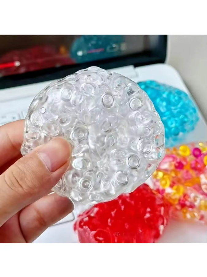 Squishy Bälle Eis-Perlen, Quetschbare Squishies, Super Weiche Mochi Fidget Slow Rebound Anti-Stress Entspannungs-Geschenk - Bild 3