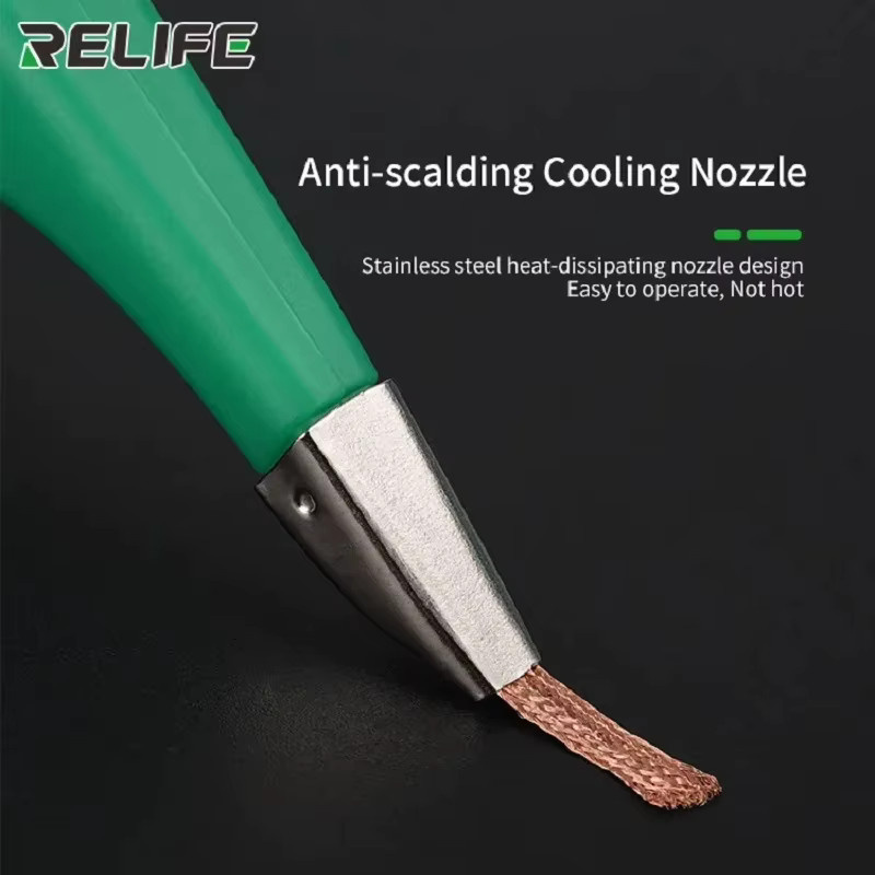 Relife RL-1520 Lötlitze zum Entfernen von Lötzinn für die PCB-Reparatur in Grün - Bild 2