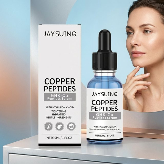 jaysuing Kupferpeptid-Serum mit Hyaluronsäure, Gesicht, Unisex - Bild 1