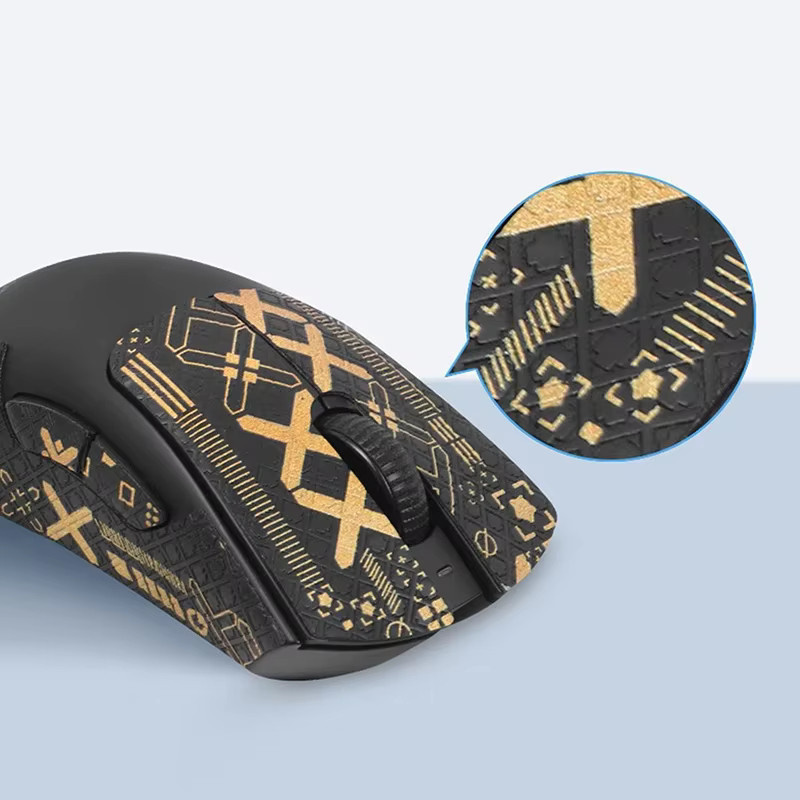 Razer Deathadder V3 Pro Maus-Griffband aus Eidechsenhaut, rutschfest und schweißfest, handgefertigtes Gaming-Zubehör - Bild 5