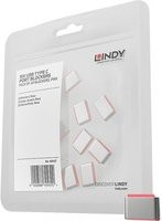 Lindy USB-C Port Blocker Pink 10er Set ohne Schlüssel 40437 - Bild 1