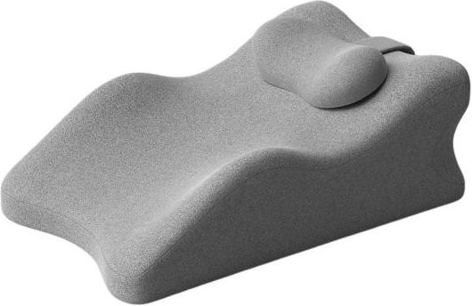 Hercules Keilkissen aus Memory-Schaum in Grau als ergonomisches Bauchlagekissen und Beinkeil zur Rückenstützung - Bild 1
